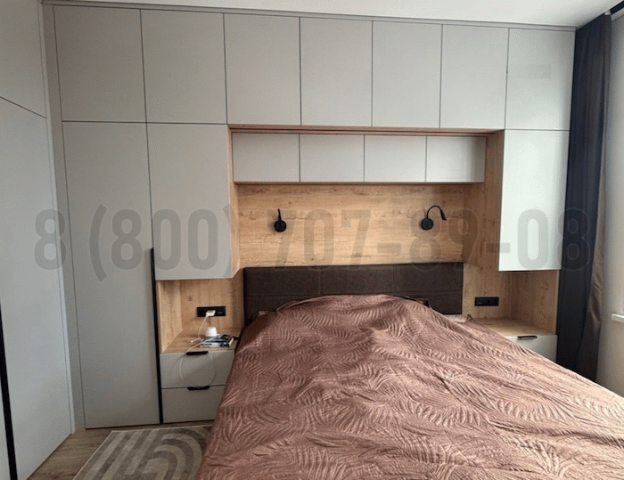 Шкаф вокруг кровати в Красково